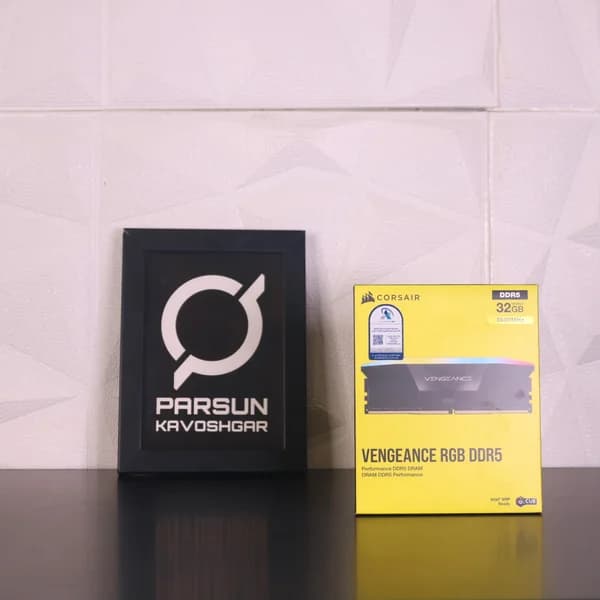رم 32 گیگ DDR5 کورسیر 6400 Corsair VENGEANCE RGB — تصویر ۵