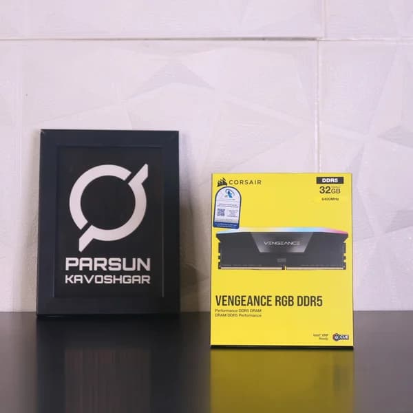 رم 32 گیگ DDR5 کورسیر 6400 Corsair VENGEANCE RGB — تصویر ۲