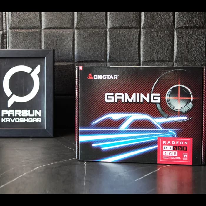 کارت گرافیک بایوستار Biostar Radeon RX550 4GB — تصویر ۲
