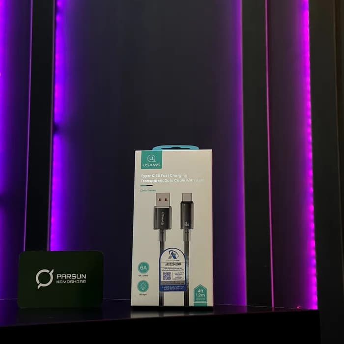 کابل 1.2 متری USB-A به Type-C یوسمز US-SJ658 — تصویر ۳
