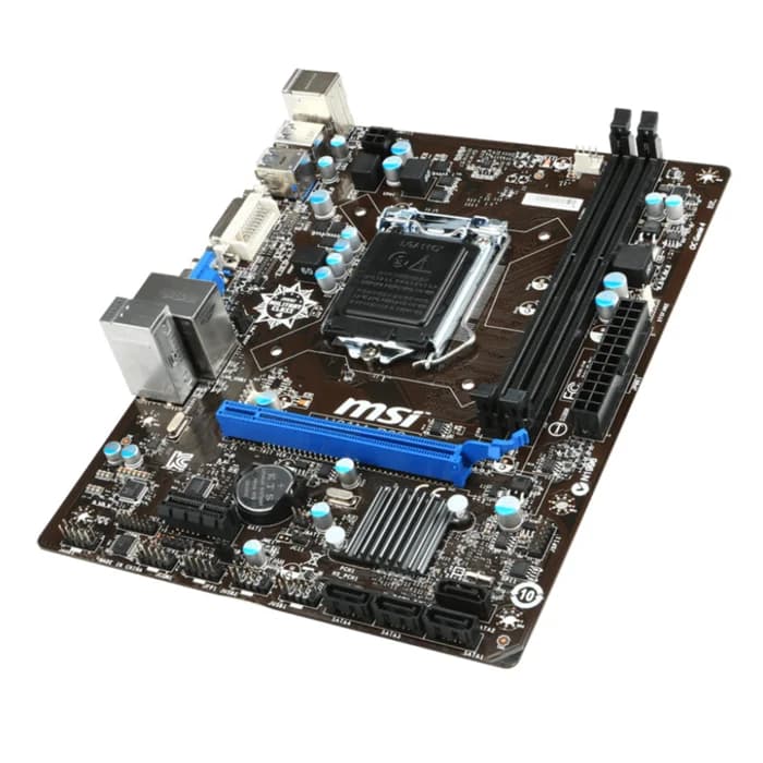مادربرد ام اس ای MSI H81M P33 استوک — تصویر ۲