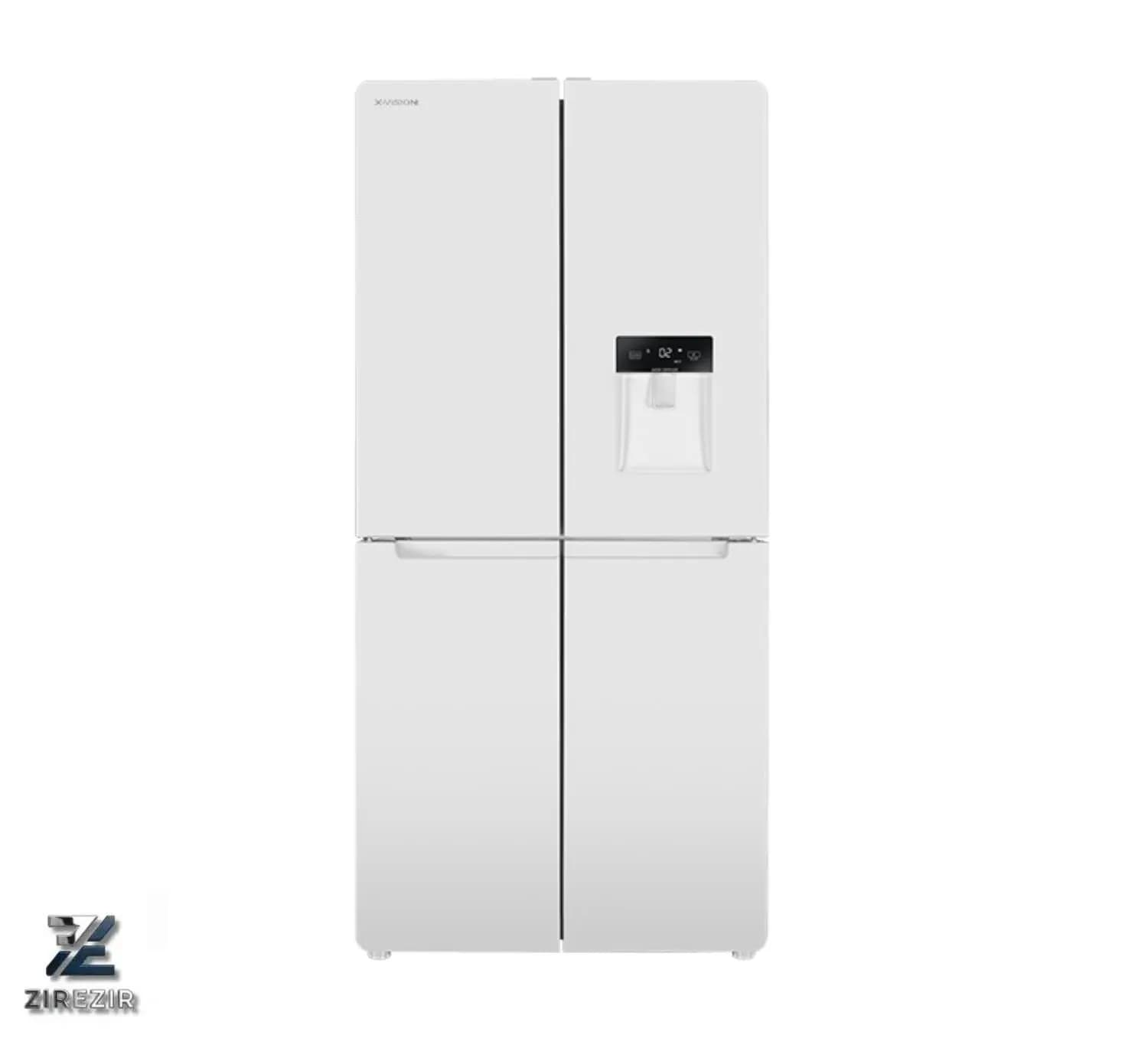 یخچال فریزر ساید بای ساید 28 فوت ایکس ویژن مدل TF541