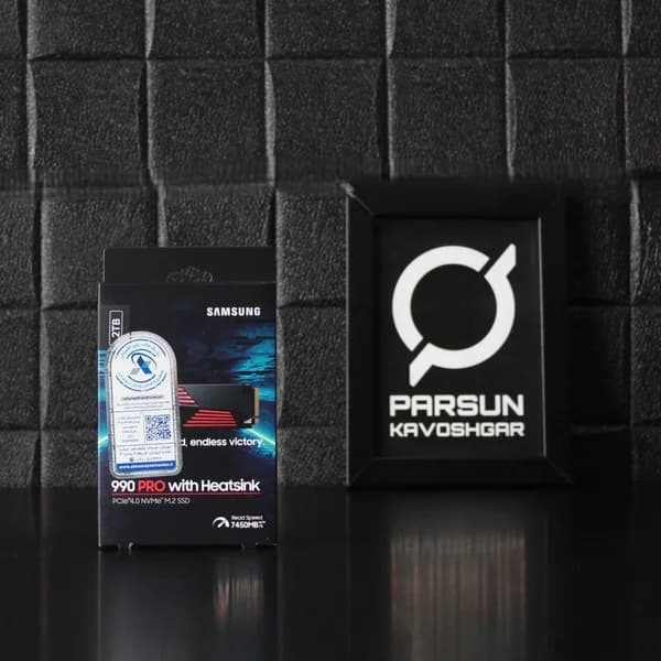 هارد SSD سامسونگ Samsung 990 PRO Heatsink 2TB — تصویر ۲