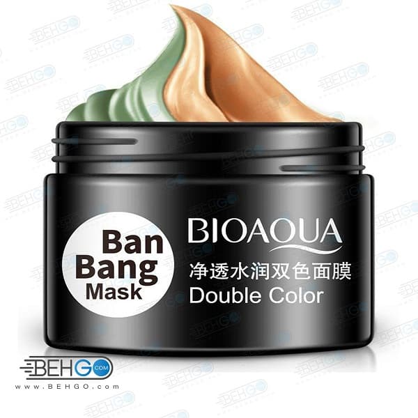 ماسک صورت بایوآکوا مدل Ban Bang Double Color حجم 100 میلی لیتر