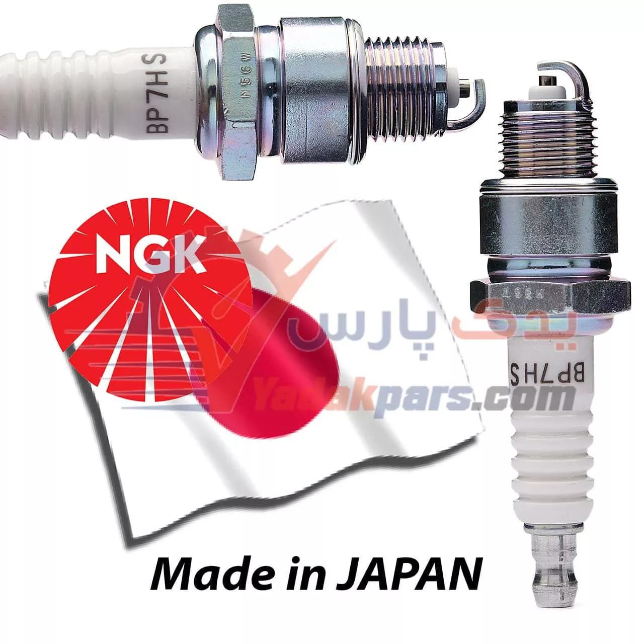 شمع قایق ngk | شمع نیکل موتور دریایی/موتورسیکلت NGK ژاپن کد 5111 (۱عددی) — تصویر ۵