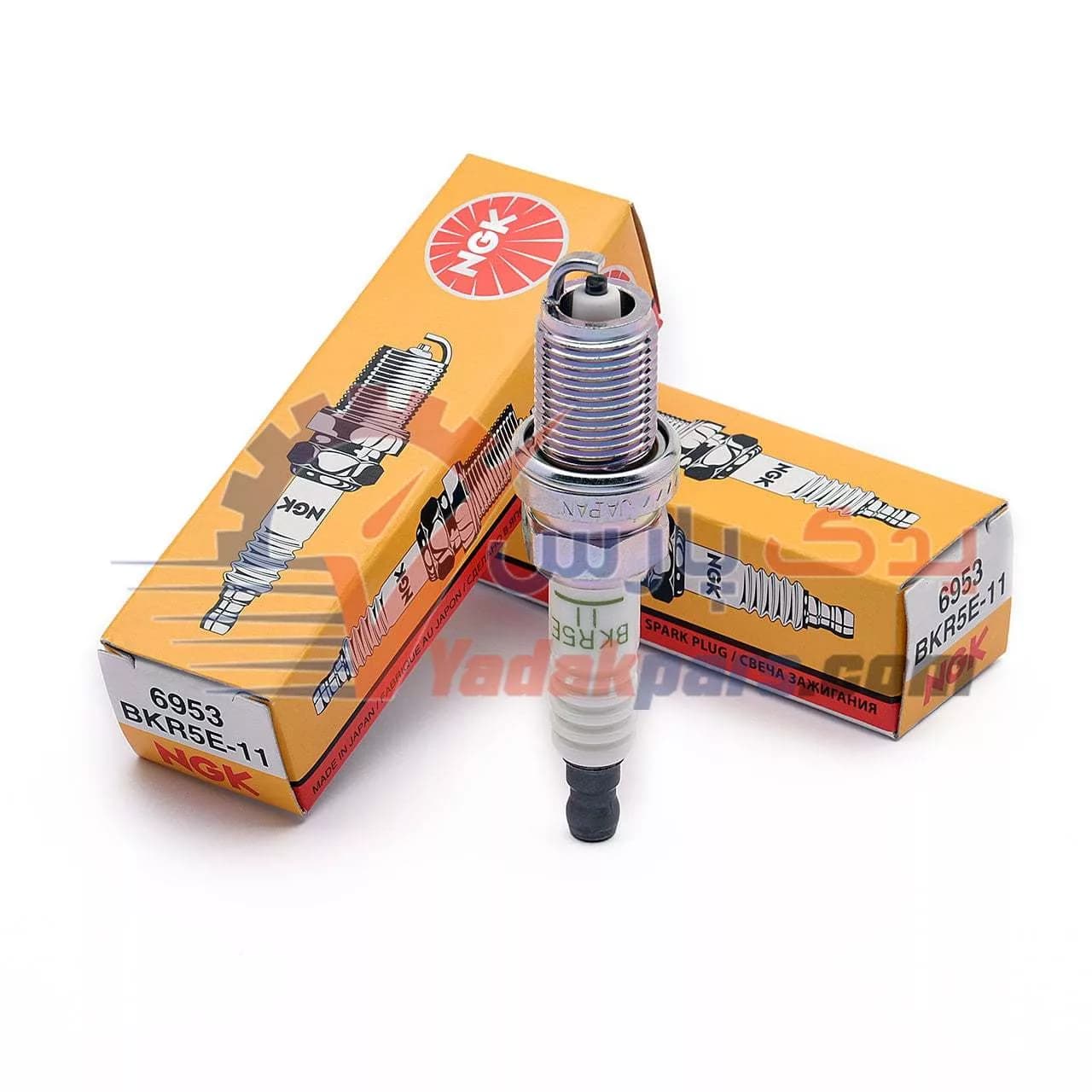 شمع پایه کوتا BKR5E-11 انجیکا نیسان پیکاپ و رونیز (بسته۴عددی) — تصویر ۳