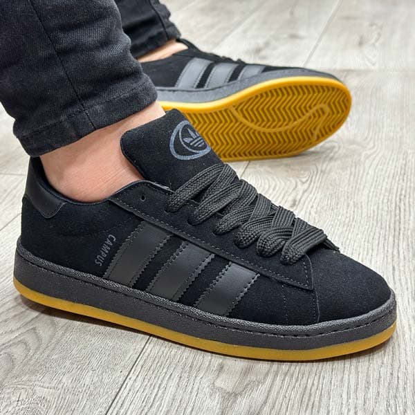 کفش و کتونی مردانه مدل ADIDAS_CAMPUS آدیداس کامپوس رنگ مشکی کد 57893 — تصویر ۲