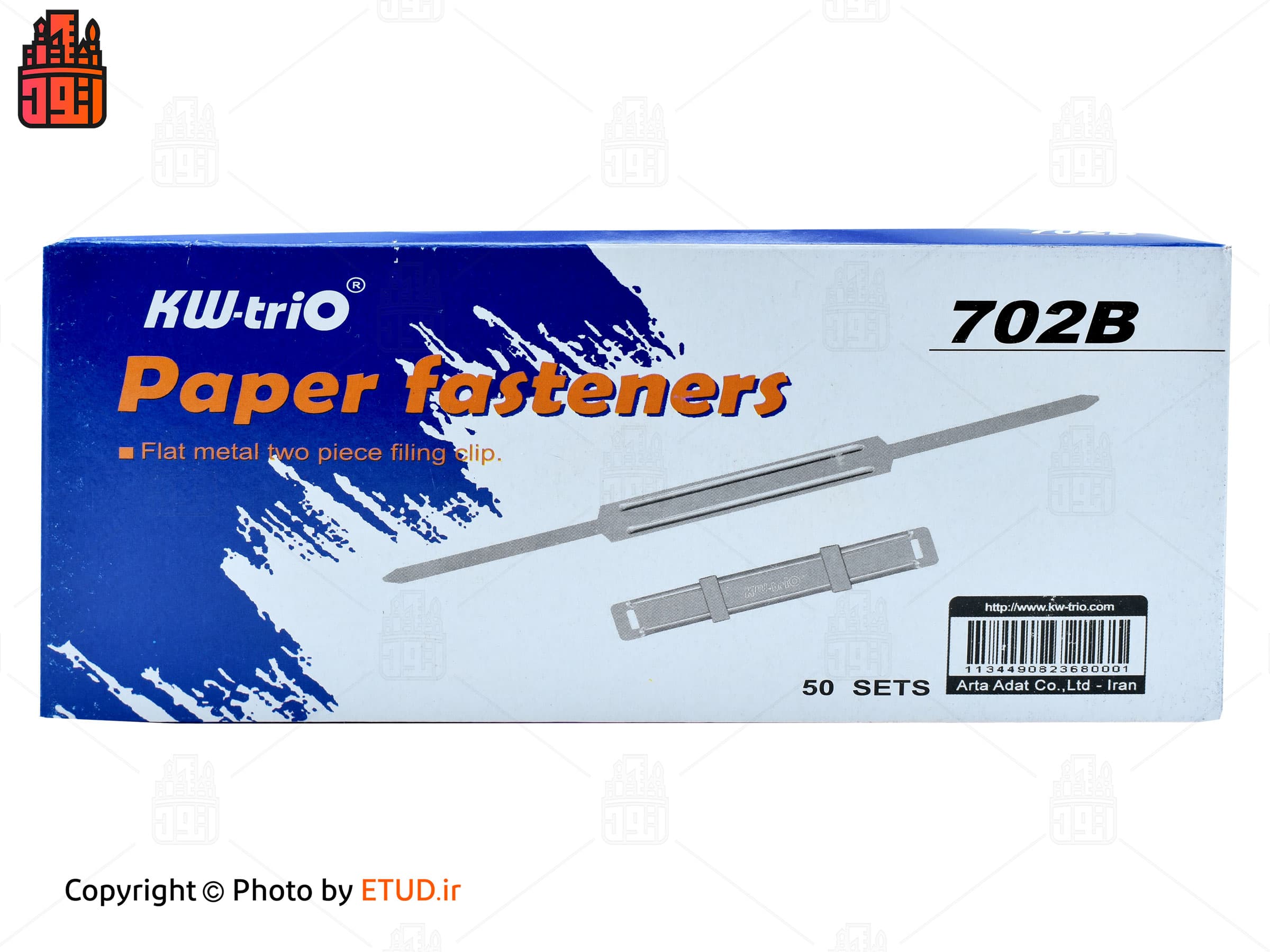 گیره پوشه kw-trio مدل 702b — تصویر ۳