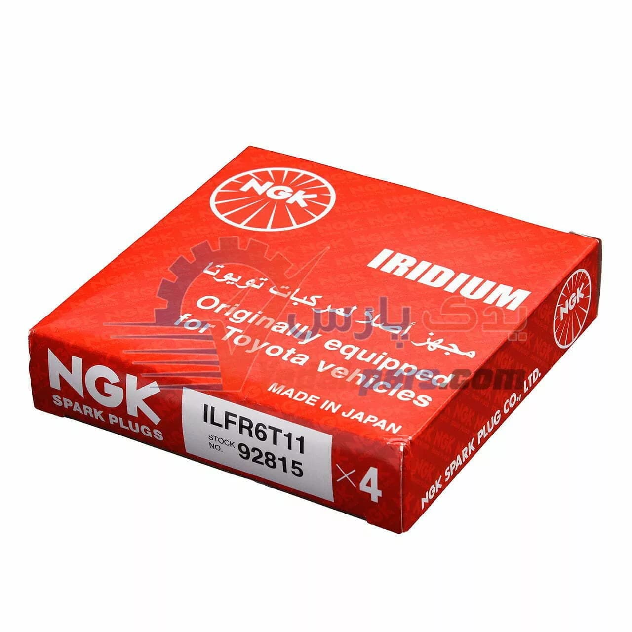 شمع ایریدیوم لیزر NGK پایه بلند 92815 (بسته ۴عددی) — تصویر ۲
