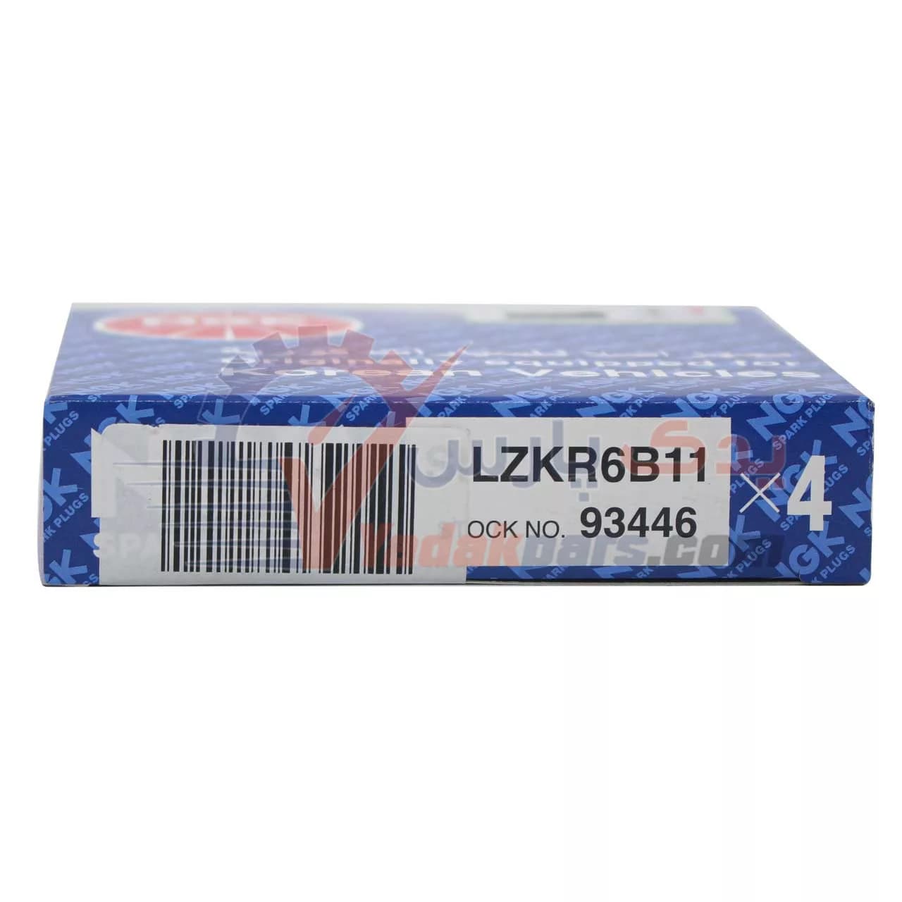 شمع ایریدیوم لیزری یورو ۴ برند NGK (بسته۴عددی) — تصویر ۲