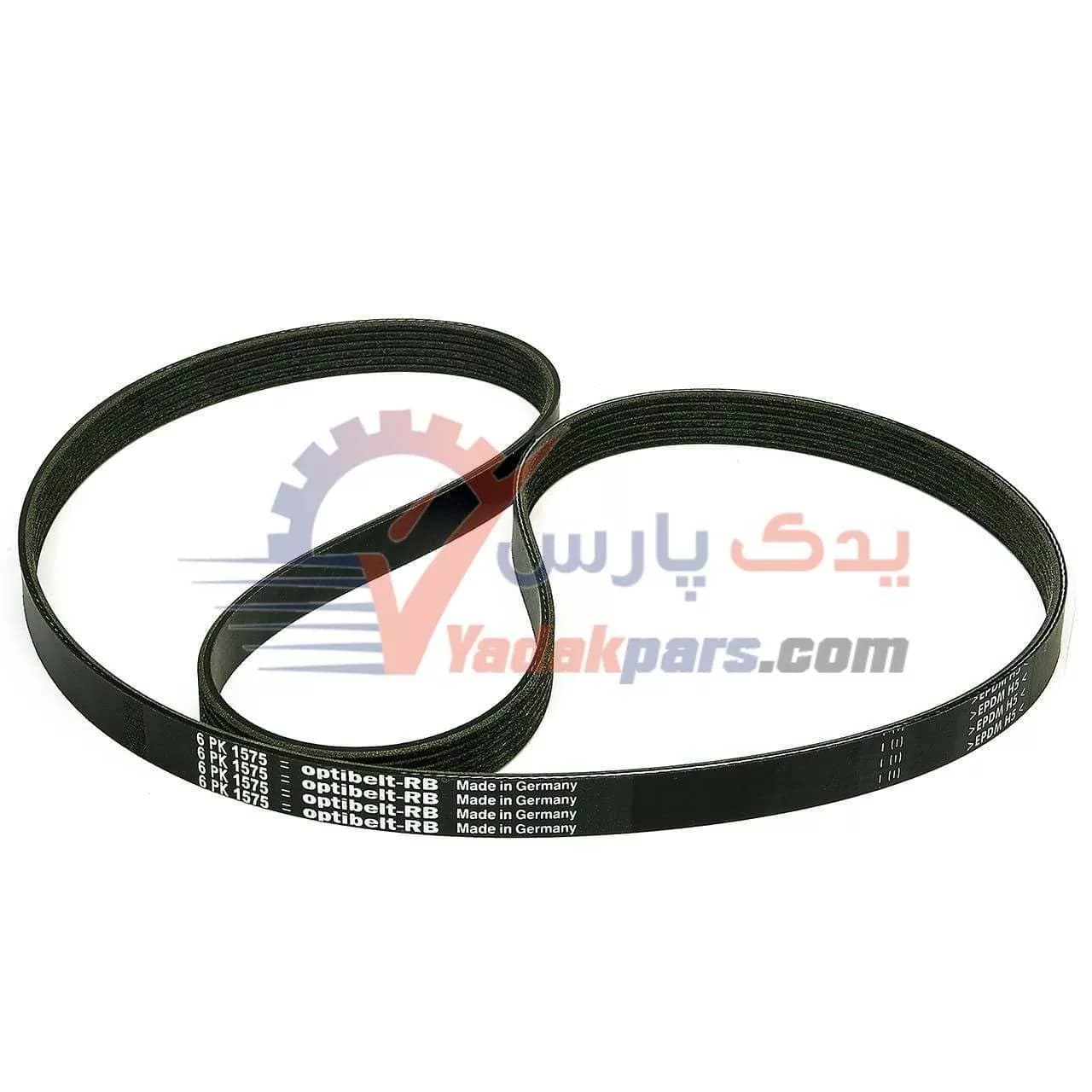 تسمه دینام تیپ5 اپتی بلت 6PK 1575 EPDM H5 — تصویر ۳