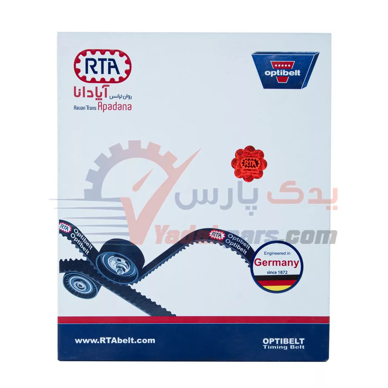 تسمه تایم پژو۲۰۶ اپتی بلت تیپ۲و۳