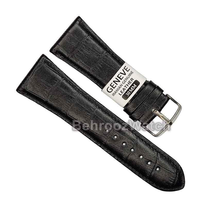 بند ساعت مچی ژنو مردانه طرح دار مدل GENEVE-30.T