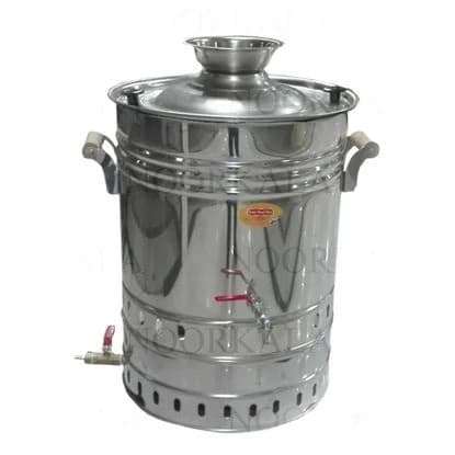 سماور گازی صنعتی ۶۰ لیتر استیل