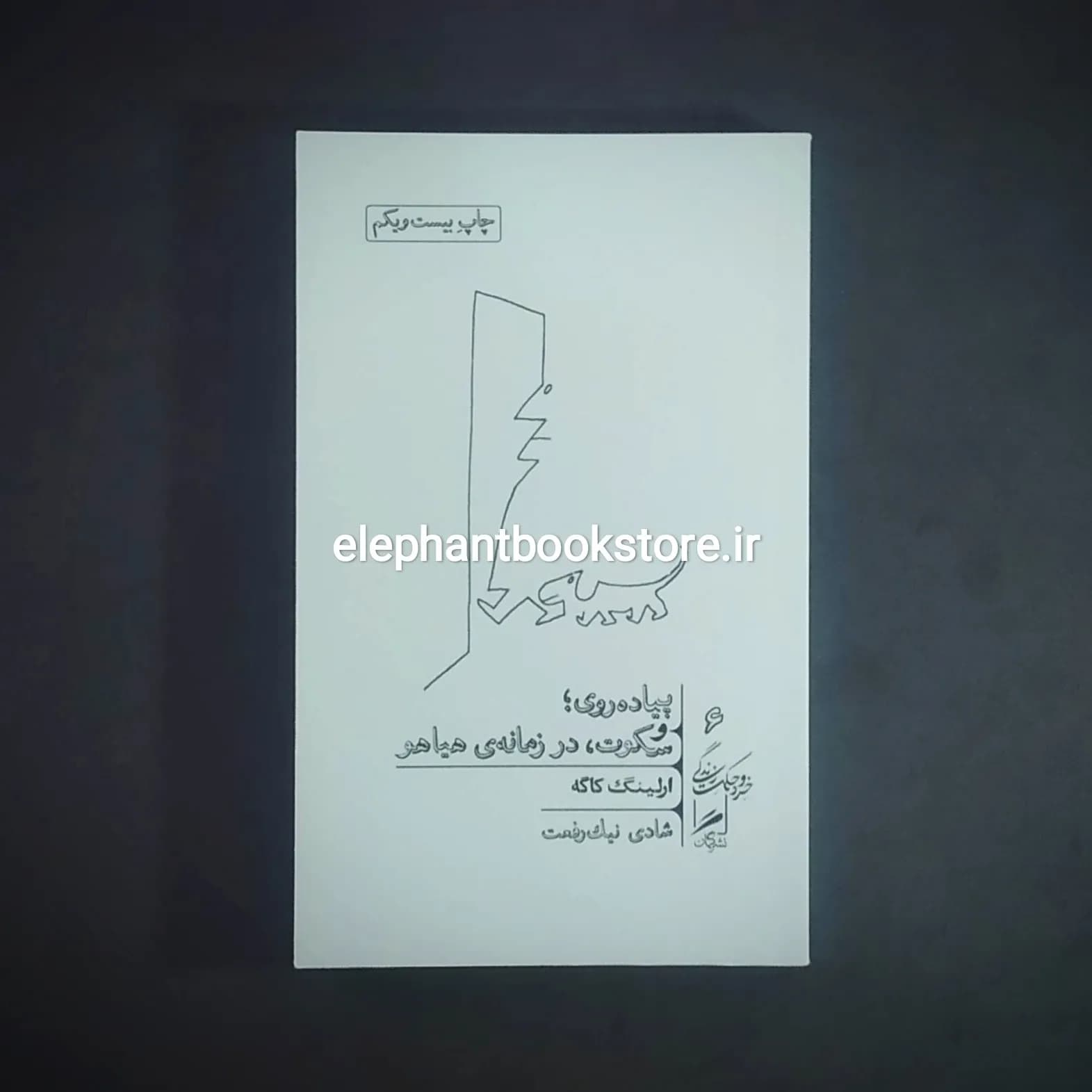 کتاب پیاده روی و سکوت، در زمانه ی هیاهو اثر ارلینگ کاگه