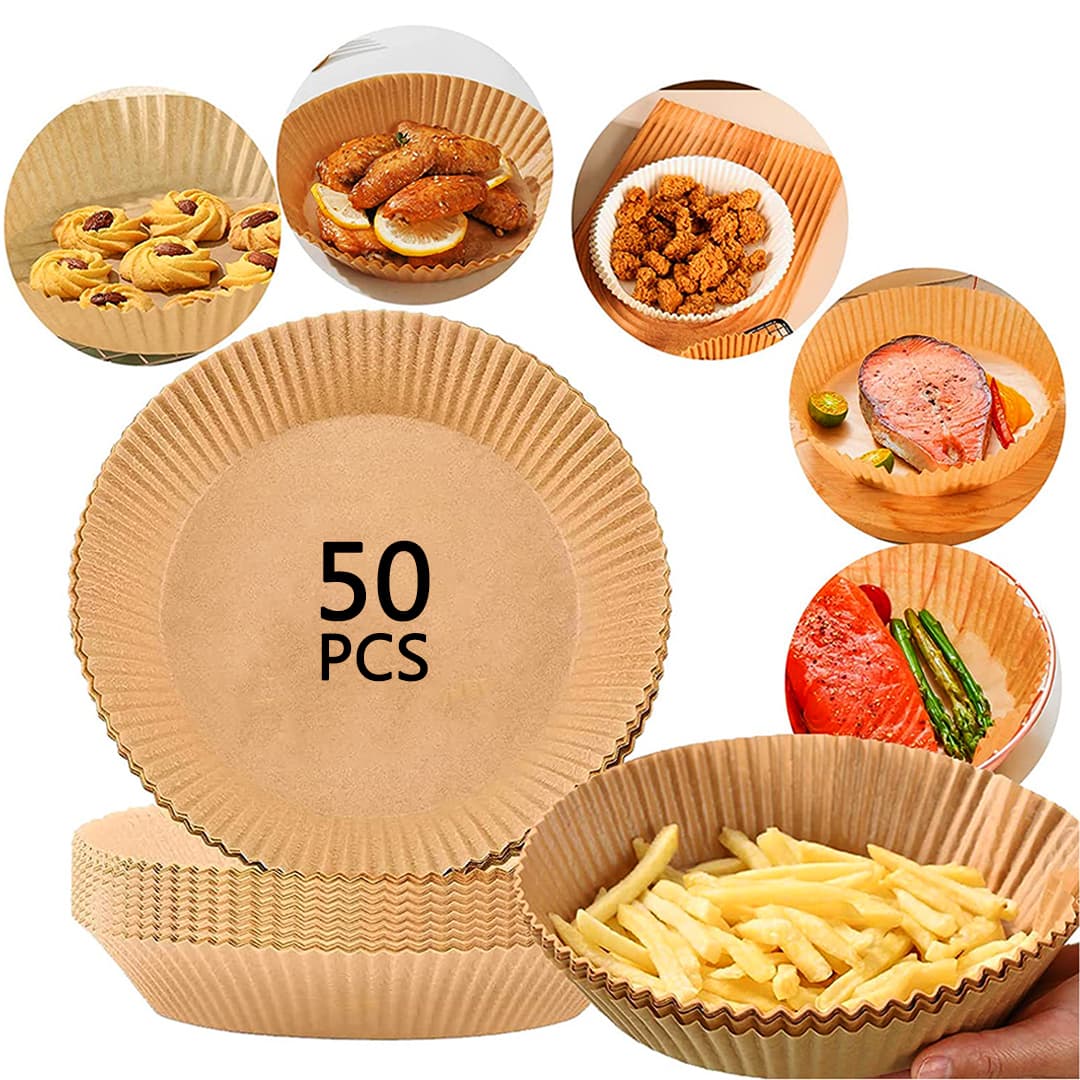 کاغذ روغنی سرخ کن هواپز بسته 50عددی(وارداتی) کد151