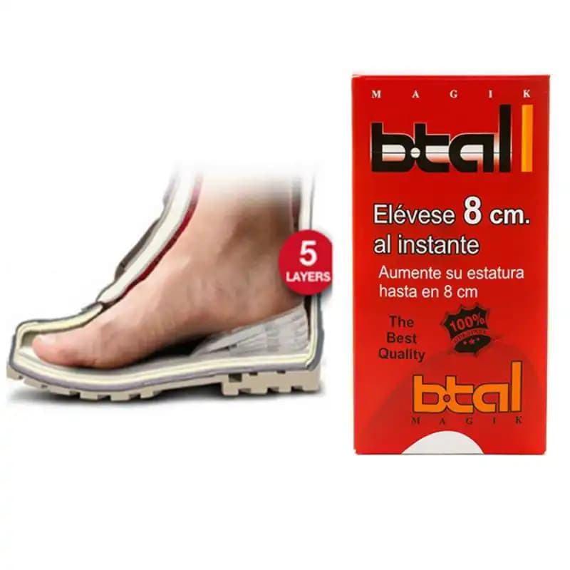 ژل افزایش دهنده قد 4 سانتی متری مدل Btall کد148