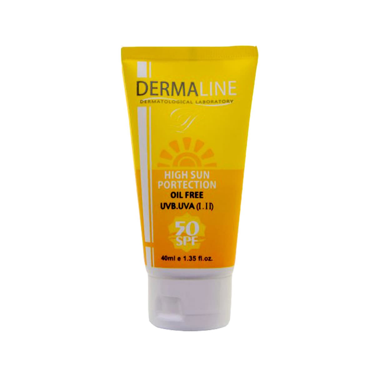 کرم ضد آفتاب فاقد چربی درمالاین SPF50 درمالاین – Dermaline — تصویر ۲