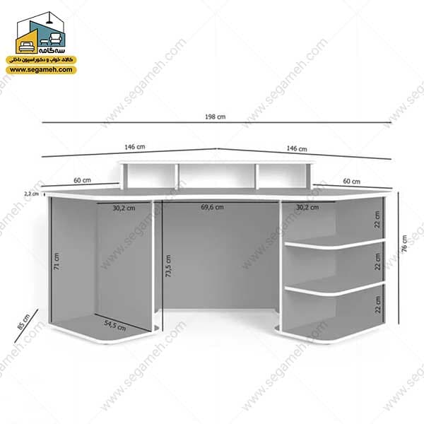 میز گیمینگ DGP38 — تصویر ۲