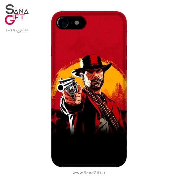 قاب موبایل طرح بازی Red Dead Redemption 2 – آرتور مورگان