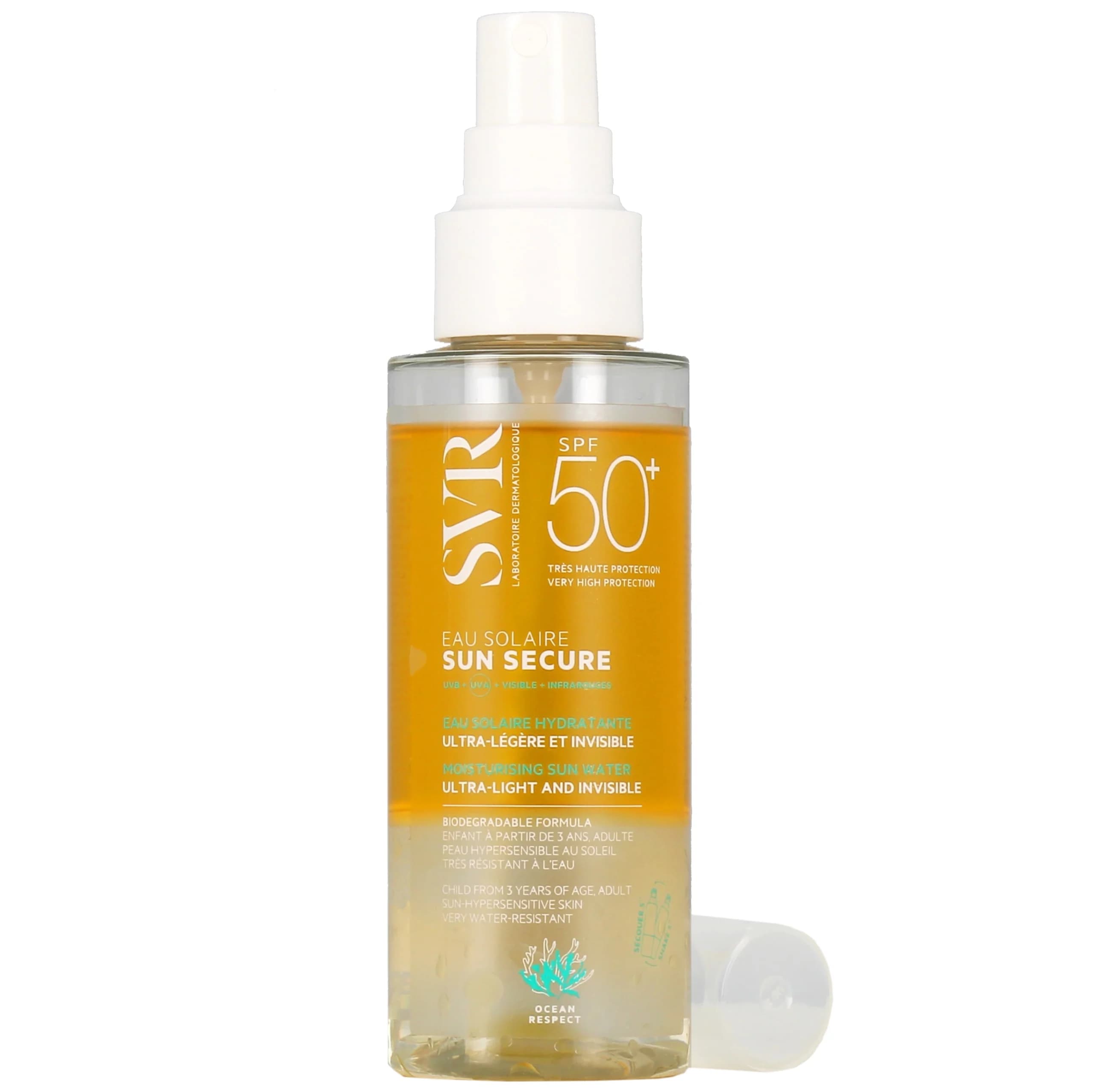 اسپری ضد آفتاب svr sunsecure سان سکیور اس وی آر حجم 100ml — تصویر ۲