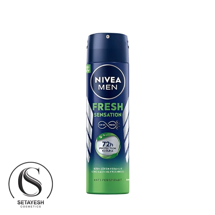 اسپری ضد تعریق مردانه نیوآ مدل NIVEA MEN Fresh Sensation Aerosol — تصویر ۲