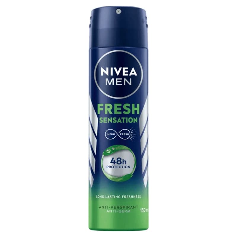 اسپری ضد تعریق مردانه نیوآ مدل NIVEA MEN Fresh Sensation Aerosol — تصویر ۳