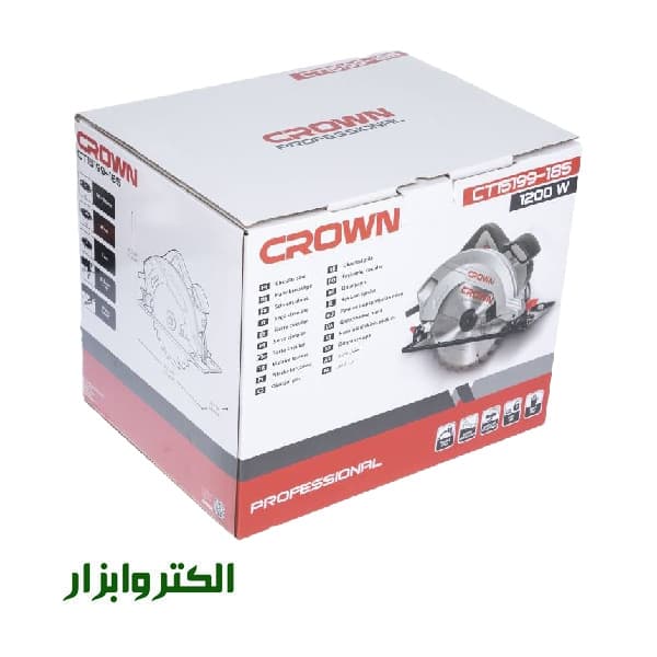 اره گردبر کرون 185 میلی ‌متر مدل CT15199-185 — تصویر ۳