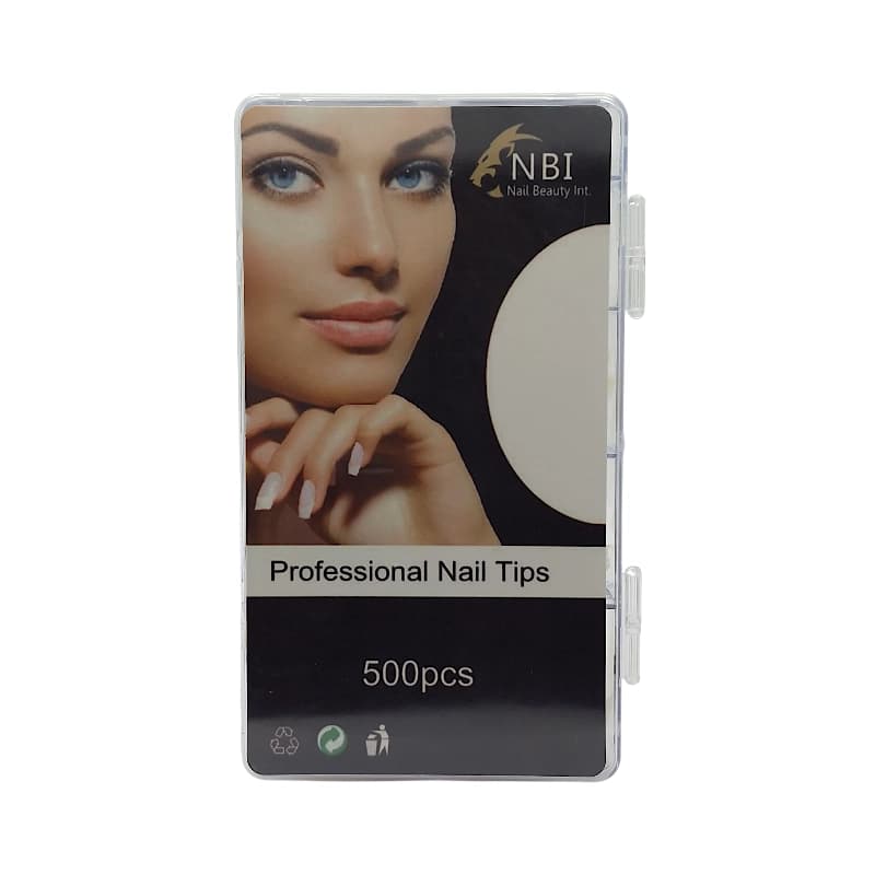 تیپ کاشت ناخن ان بی ای nBi | شیری | بسته 500 عددی