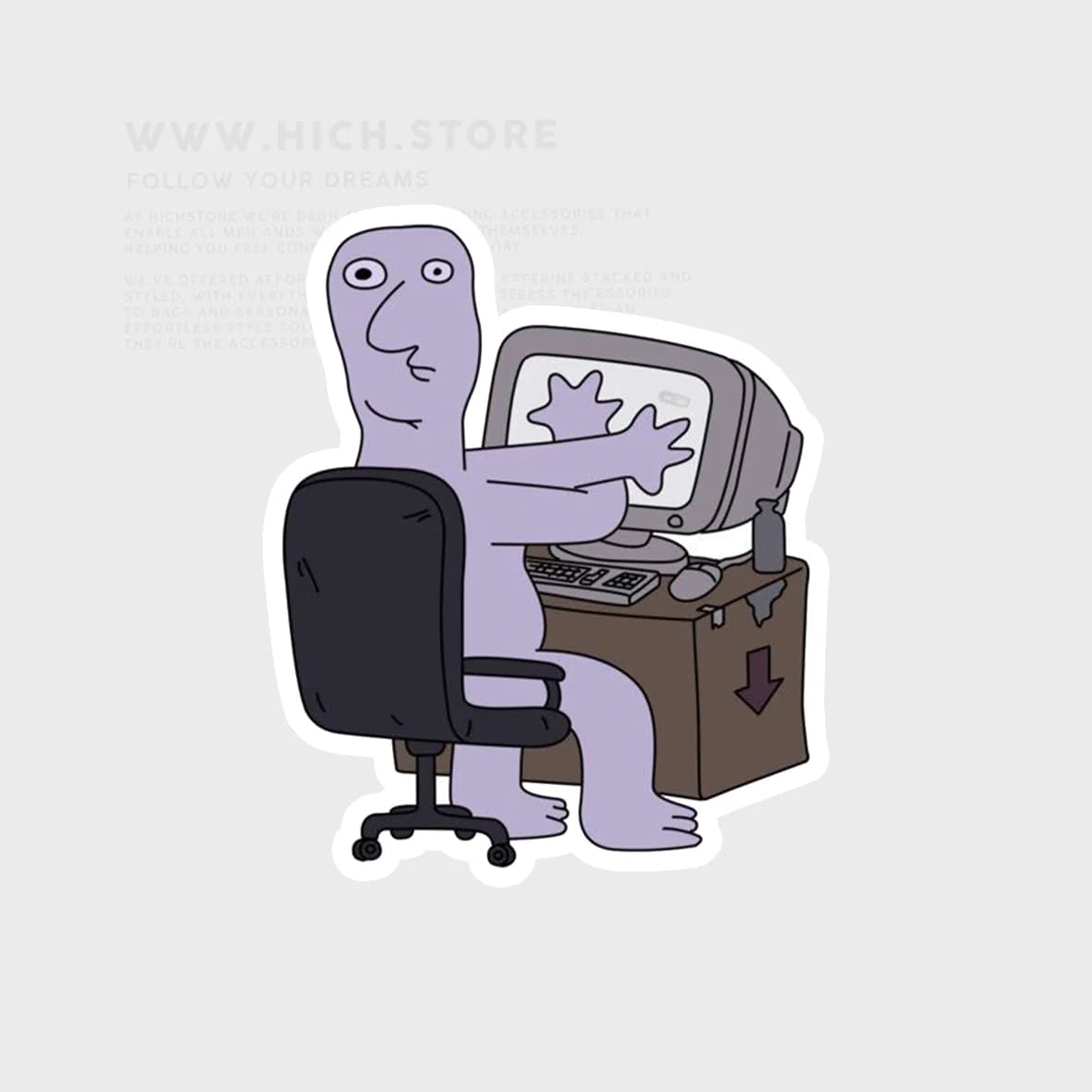 استیکر Wall Guy