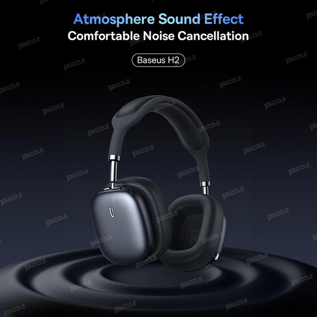 هدفون بی سیم باسئوس مدل Baseus H2 NGTW260013 (اورجینال با گارانتی) — تصویر ۱۱