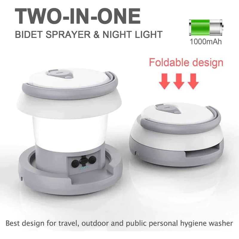 چراغ کمپینگ قابل حمل گرین لاین Green Lion 2 in 1 Electric Portable Bidet GN2IN1EBDTWH (اورجینال پلمپ ارسال فوری) — تصویر ۶