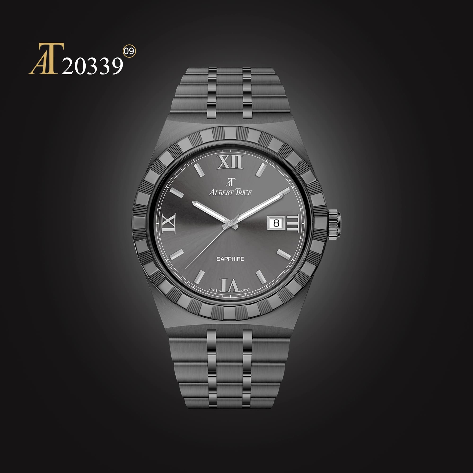 ساعت مچی مردانه آلبرت ترایس مدل Albert Trice AT20339-09