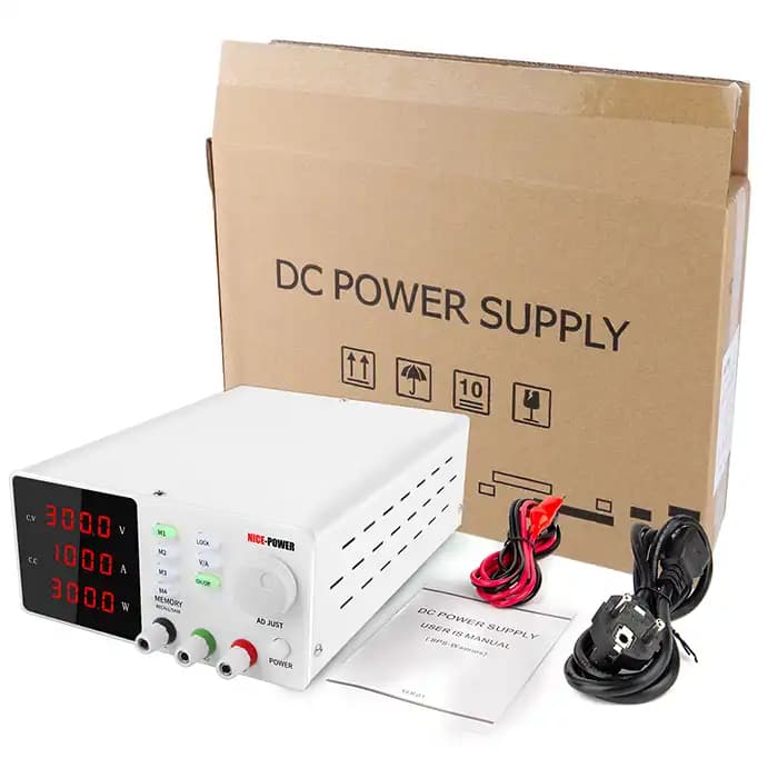 منبع تغذیه متغیر 300V 1A نایس پاور SPPS-S3001 — تصویر ۸