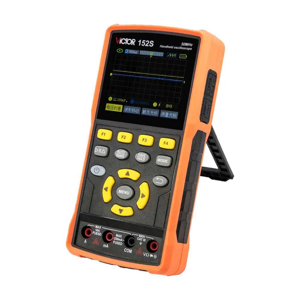 اسیلوسکوپ دستی 50MHz ویکتور VICTOR 152S — تصویر ۲