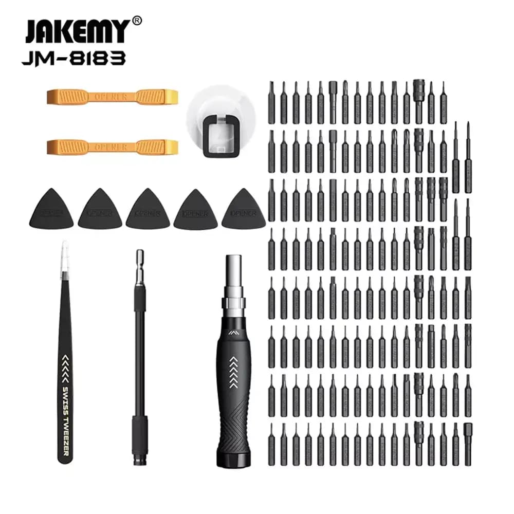 ست پیچ گوشتی 145 تکه جکمی JM-8183 — تصویر ۲