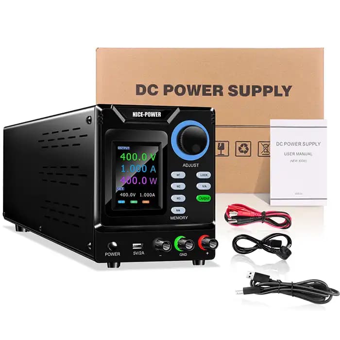 منبع تغذیه متغیر 400V 1A نایس پاور SPPS-D4001 — تصویر ۷