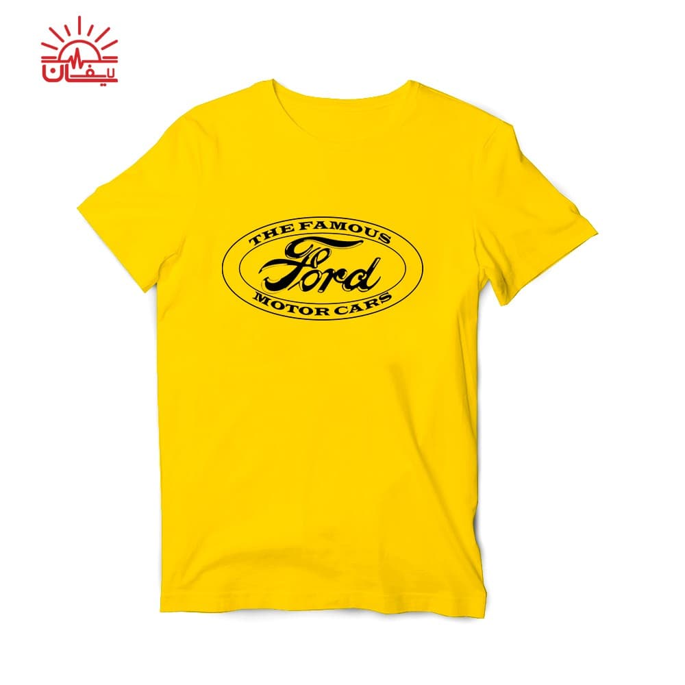 تیشرت زرد FORD