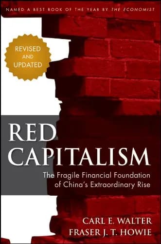 و دانلود نسخه کامل کتاب زبان اصلی Red Capitalism: The Fragile Financial Foundation of China’s Extraordinary Rise Kindle Edition PDF | دانلود کتاب خارجی