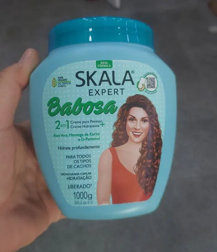 ماسک مو بابوسا اسکالا ۱۰۰۰ گرم | SKALA Expert Babosa 2in1 Cream Para Penter & Hidratante 1000g