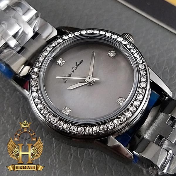ساعت مچی زنانه لوئیجی دیانا LUIGI D’ ANNA KL2470 دودی — تصویر ۲