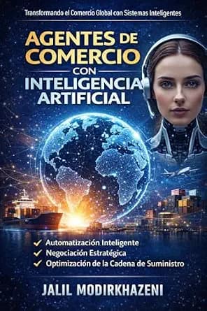 و دانلود نسخه کامل کتاب زبان اصلی Agentes de IA para el Comercio Global: Cómo la Inteligencia Artificial está Transformando el Comercio Internacional, la Búsqueda de Proveedores y las Cadenas 