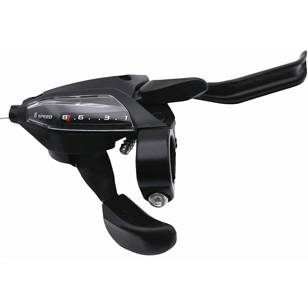دسته دنده دوچرخه شیمانو 3 در 8 سرعته Shimano Shifter ST-EF500 3×8 SPEED — تصویر ۲