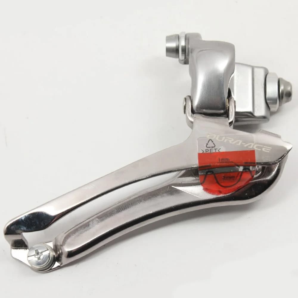 طبق عوض کن Shimano Dura Ace FD-7800 دوچرخه کورسی شیمانو مدل دورا ایس کد 7800 ساخت ژاپن Shimano Onroad Bicycle Front Derailleur Dura Ace 7800