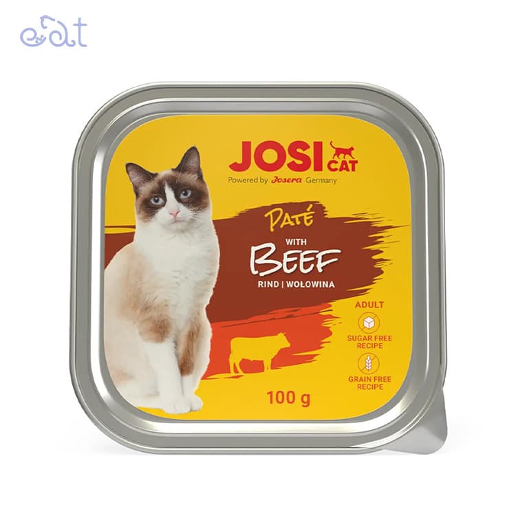 ووم گربه جوسی طعم گوشت گاو مدل Josi Josera Cat Beef وزن 100 گرم