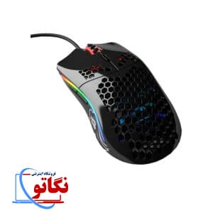 ماوس بازی گلوریس رنگ مشکی براق Model D Minus — تصویر ۲