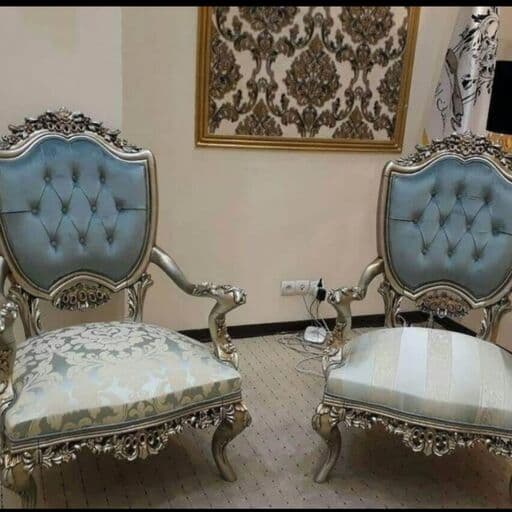 مبل کلاسیک مدل اسکارلت 9 نفره