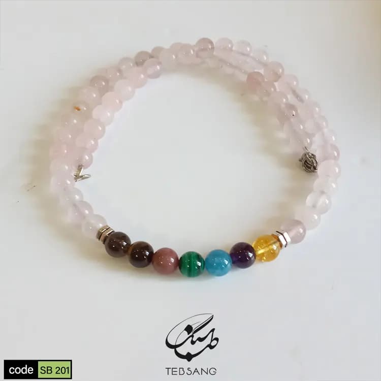 گردنبند هفت چاکرا اصل کد SB-201