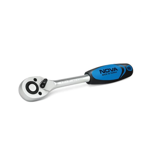 دسته جغجغه 3/8 درایو 72 دندانه ، مدل اُلترا(195mm) نووا مدل 7401