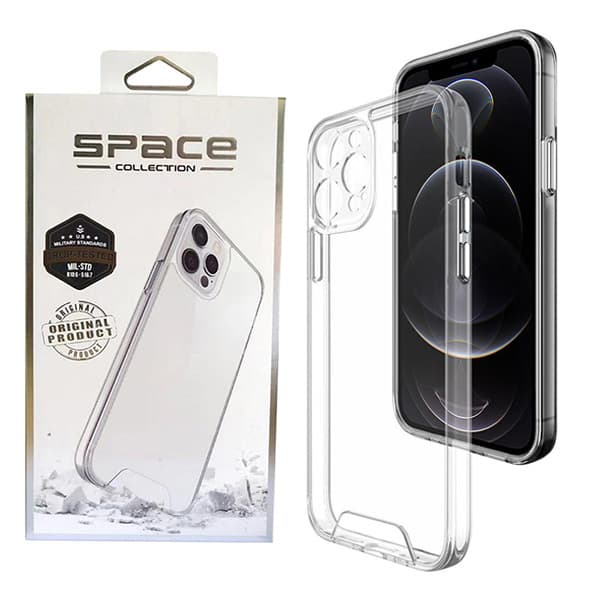 قاب ژله ای اپل Apple iphone 12 pro max مدل Space